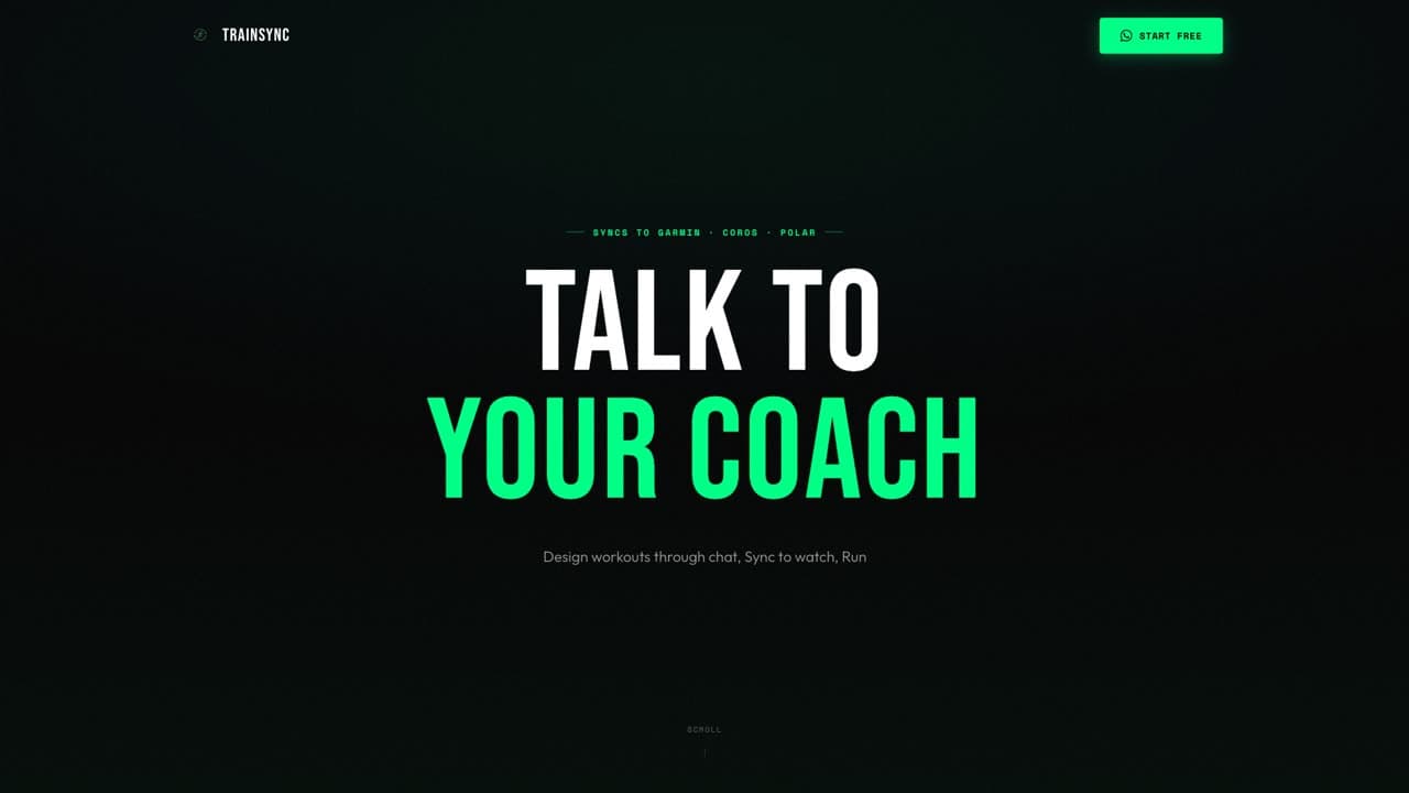 TrainSync website